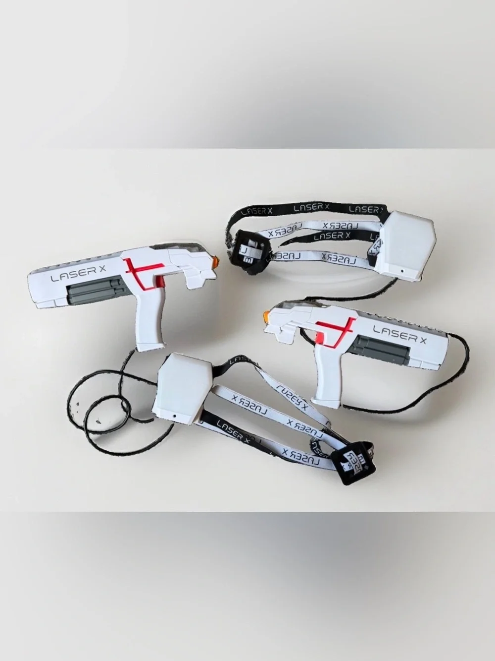 Laser X 2 Player Set Real Life Gaming Experience Blasters Vests Untested Repair
